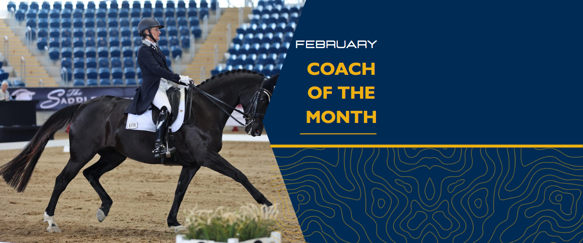 Equestrian Australia Coach of the Month Karen Crommelin Equestrian